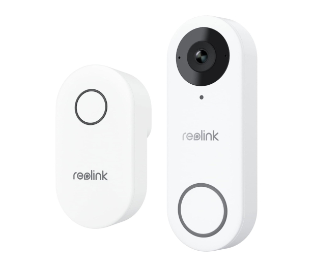 Reolink Wideo Dzwonek WIFI D340W Biały - 1417303 - zdjęcie